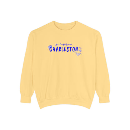 GREETING FROM CHARLESTON-Crewneck