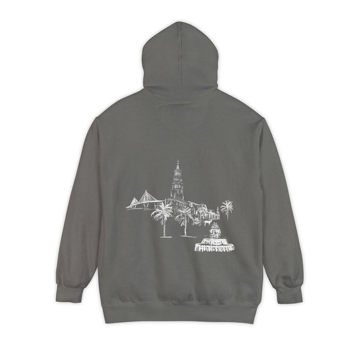 CHARLESTON SKYLINE - COMFORT COLORS HOODIE