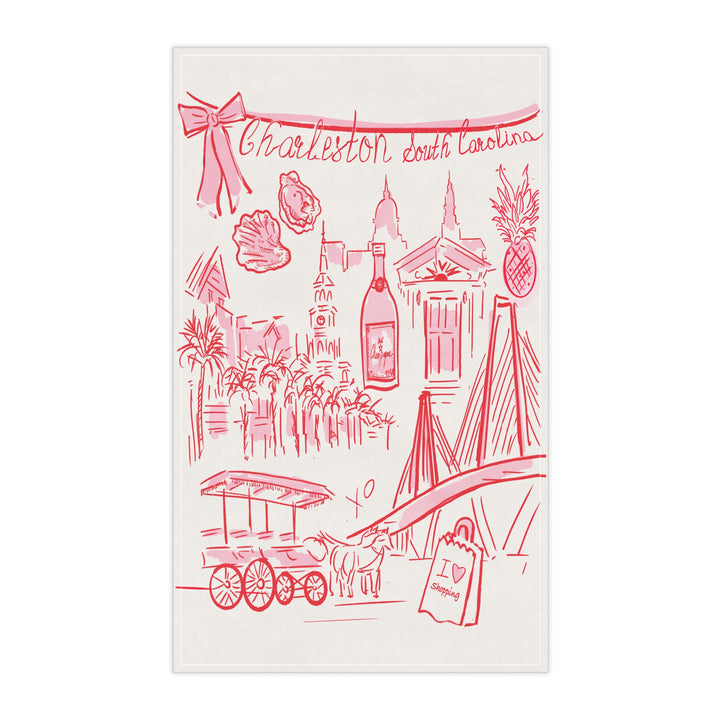 CHARLESTON - Tea Towel