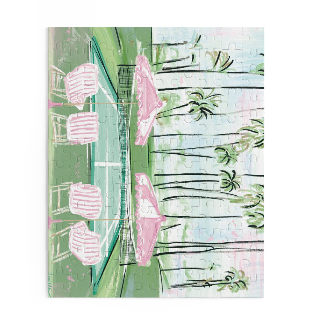 TENNIS IN PARADISE - Puzzle (120, 252, 500-Piece)
