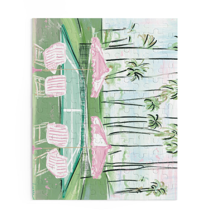 TENNIS IN PARADISE - Puzzle (120, 252, 500-Piece)