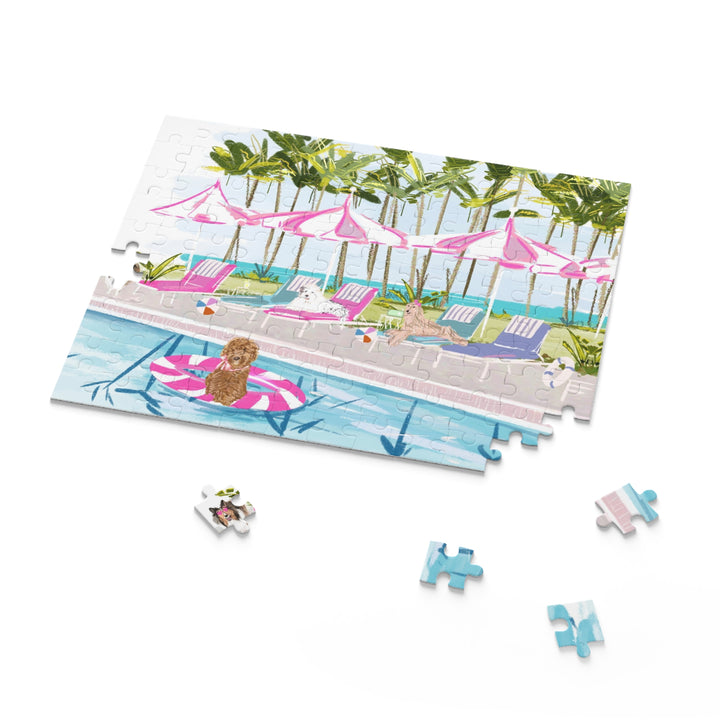 POOL PAWTY - Puzzle (120, 252, 500-Piece)
