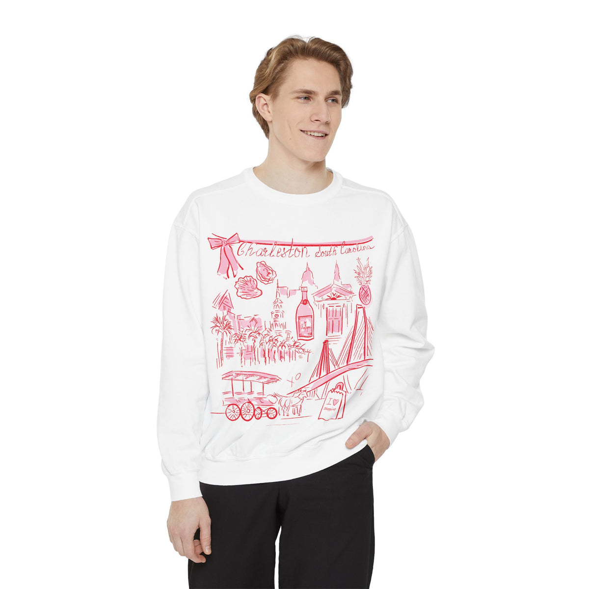 CHARELSTON - Comfort Colors Crewneck