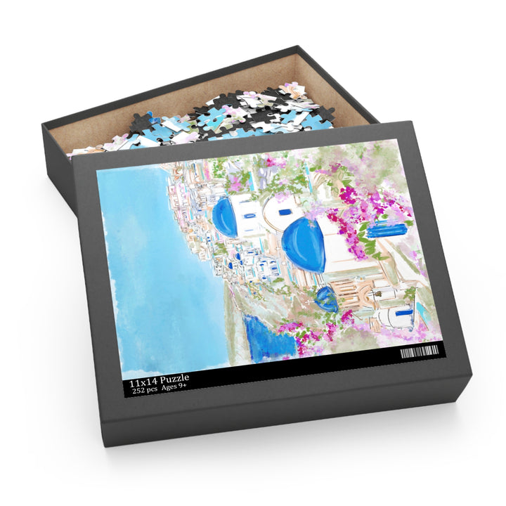 SANTORINI BLUES - Puzzle (120, 252, 500-Piece)