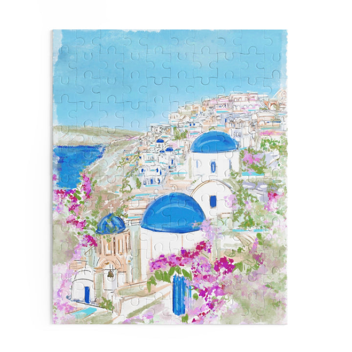 SANTORINI BLUES - Puzzle (120, 252, 500-Piece)