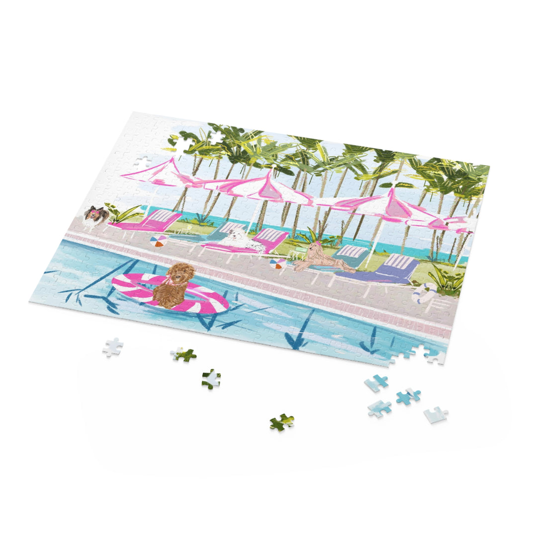 POOL PAWTY - Puzzle (120, 252, 500-Piece)