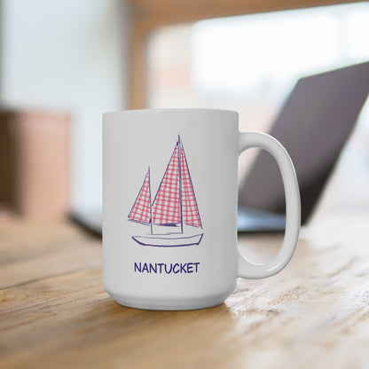 NANTUCKET SAILBOAT-Mug