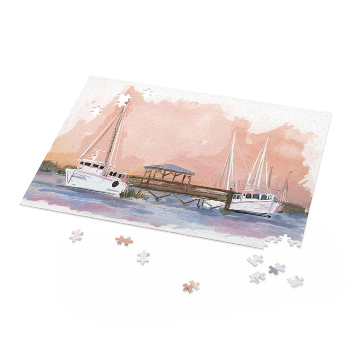 COASTAL SORBET SUNSET - Puzzle (120, 252, 500-Piece)