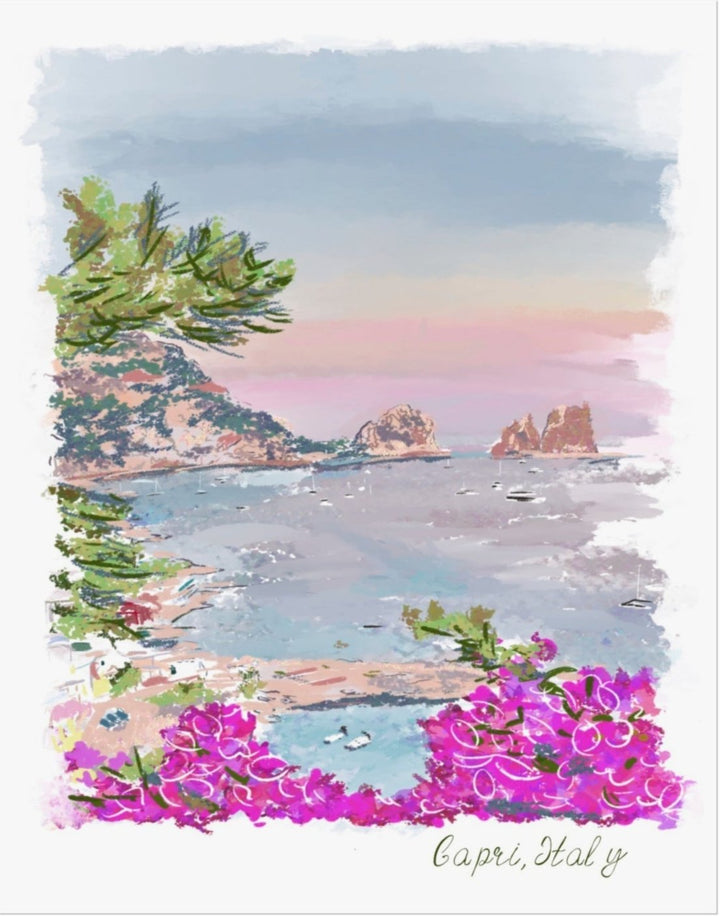 CAPRI DREAMS - Art Print