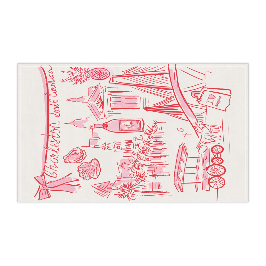 CHARLESTON - Tea Towel