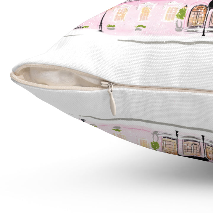 Mills House At Christmas-Pillow