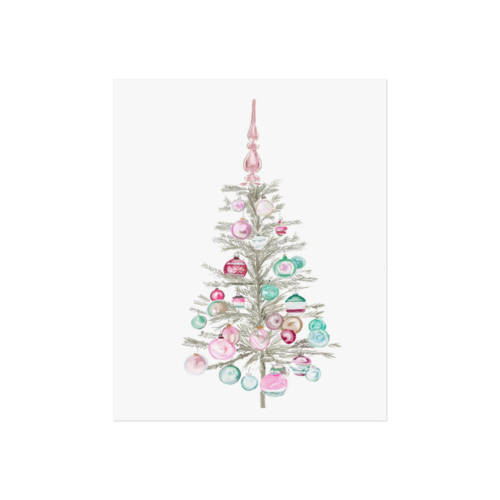 VINTAGE TREE - Art Print