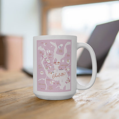 CHARLESTON MAP-Mug