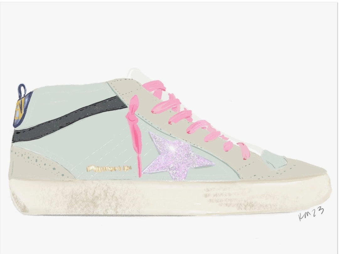 GOLDEN SHOE - Art Print