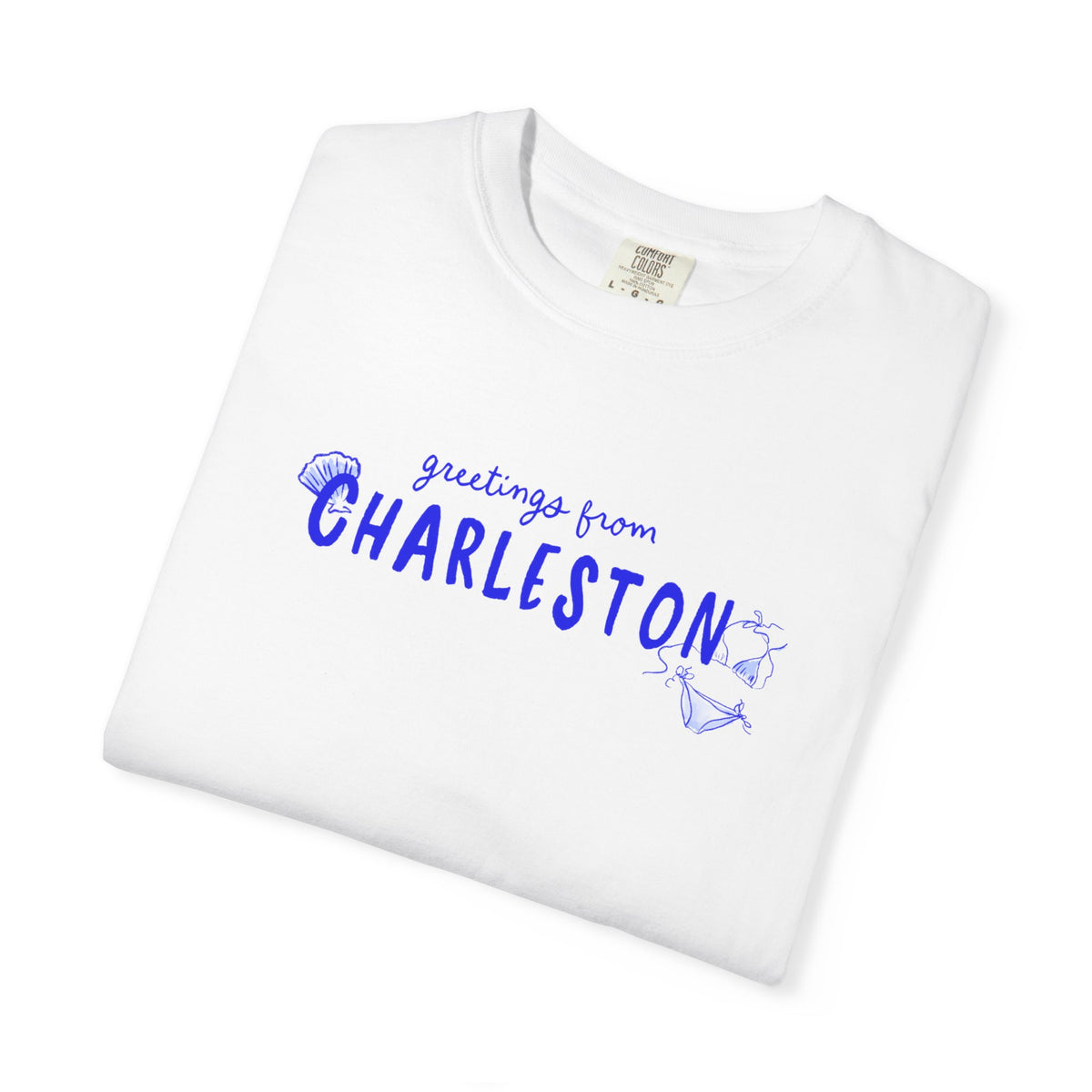 GREETINGS FROM CHARLESTON-Tee