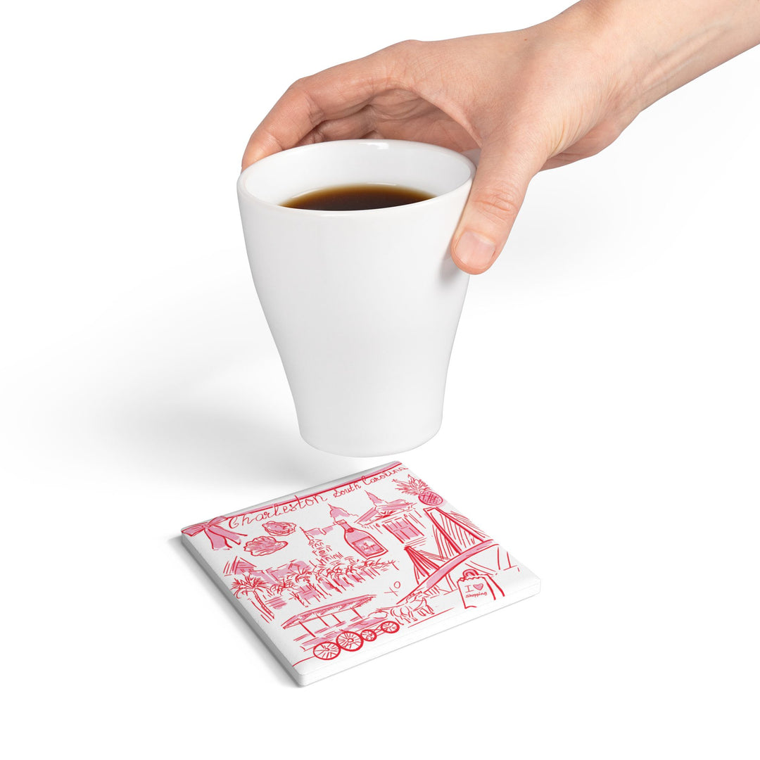 ALL THINGS CHARLESTON - Ceramic Coaster