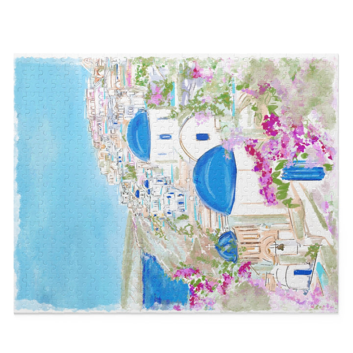 SANTORINI BLUES - Puzzle (120, 252, 500-Piece)