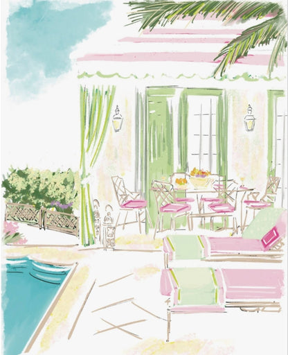 CABANA LIFE - Art Print