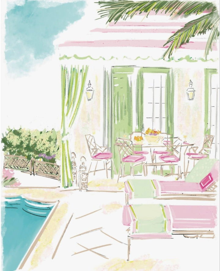 CABANA LIFE - Art Print