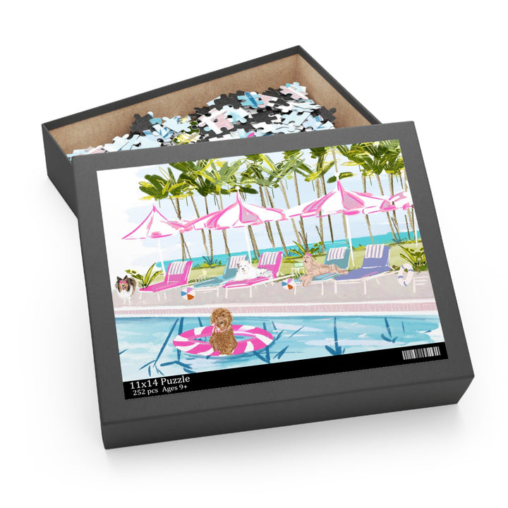 POOL PAWTY - Puzzle (120, 252, 500-Piece)