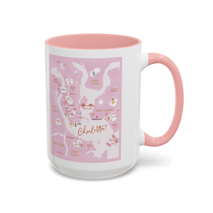 CHARLESTON MAP - Mug