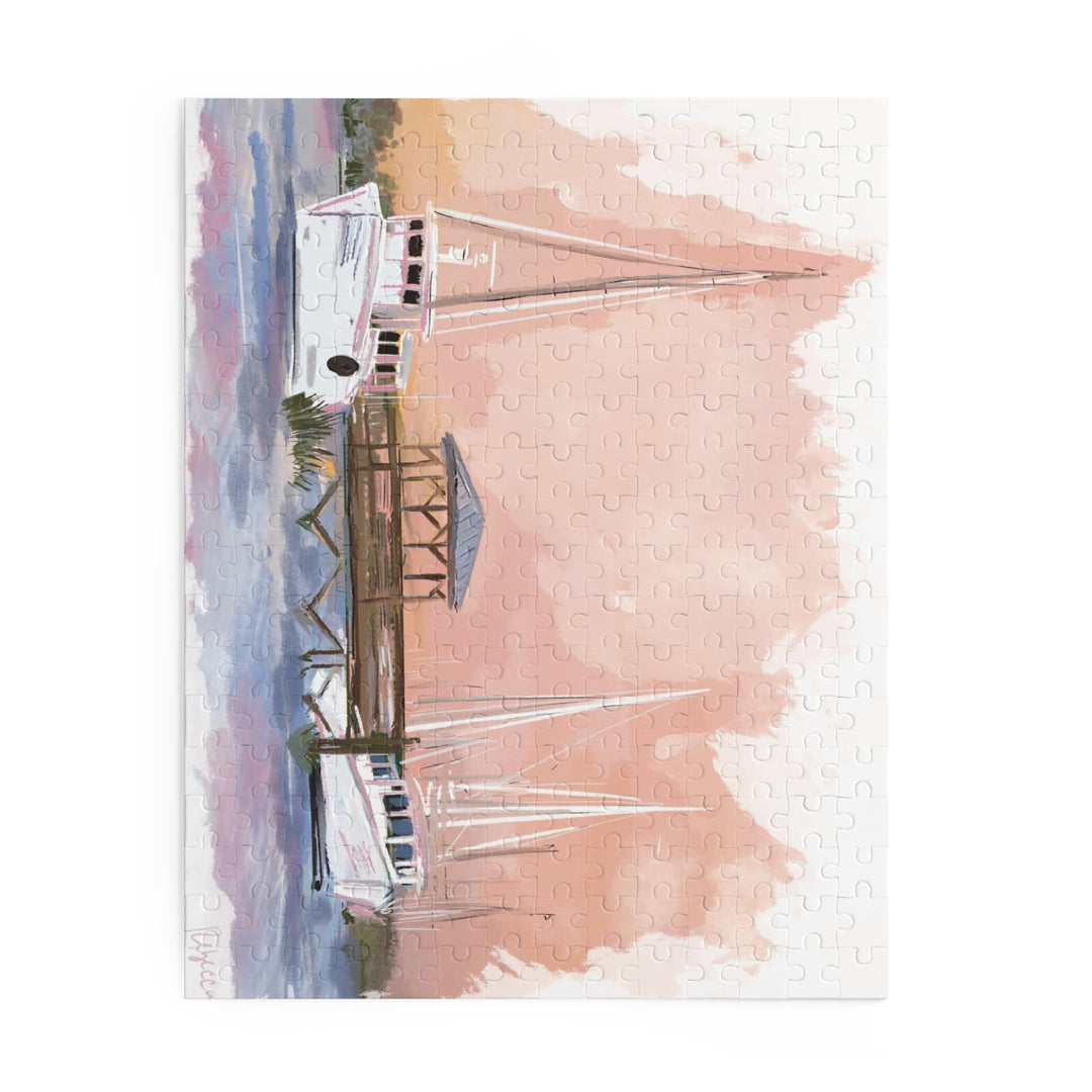 COASTAL SORBET SUNSET - Puzzle (120, 252, 500-Piece)