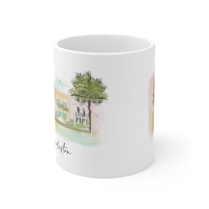 RAINBOW ROW & PINEAPPLE - Mug