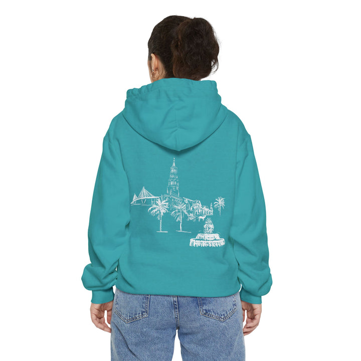 CHARLESTON SKYLINE - COMFORT COLORS HOODIE