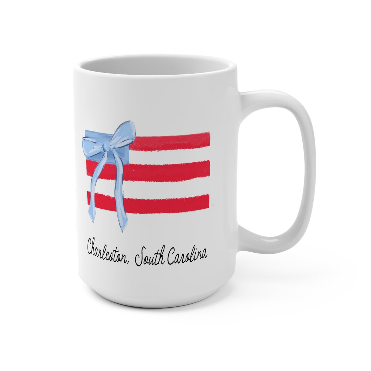 CHARLESTON FLAG BOW-Mug