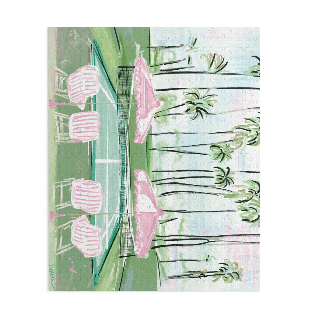 TENNIS IN PARADISE - Puzzle (120, 252, 500-Piece)