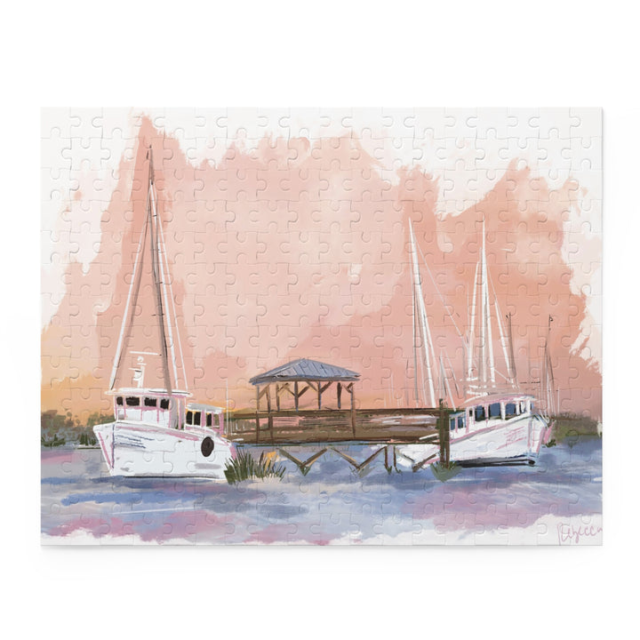 COASTAL SORBET SUNSET - Puzzle (120, 252, 500-Piece)