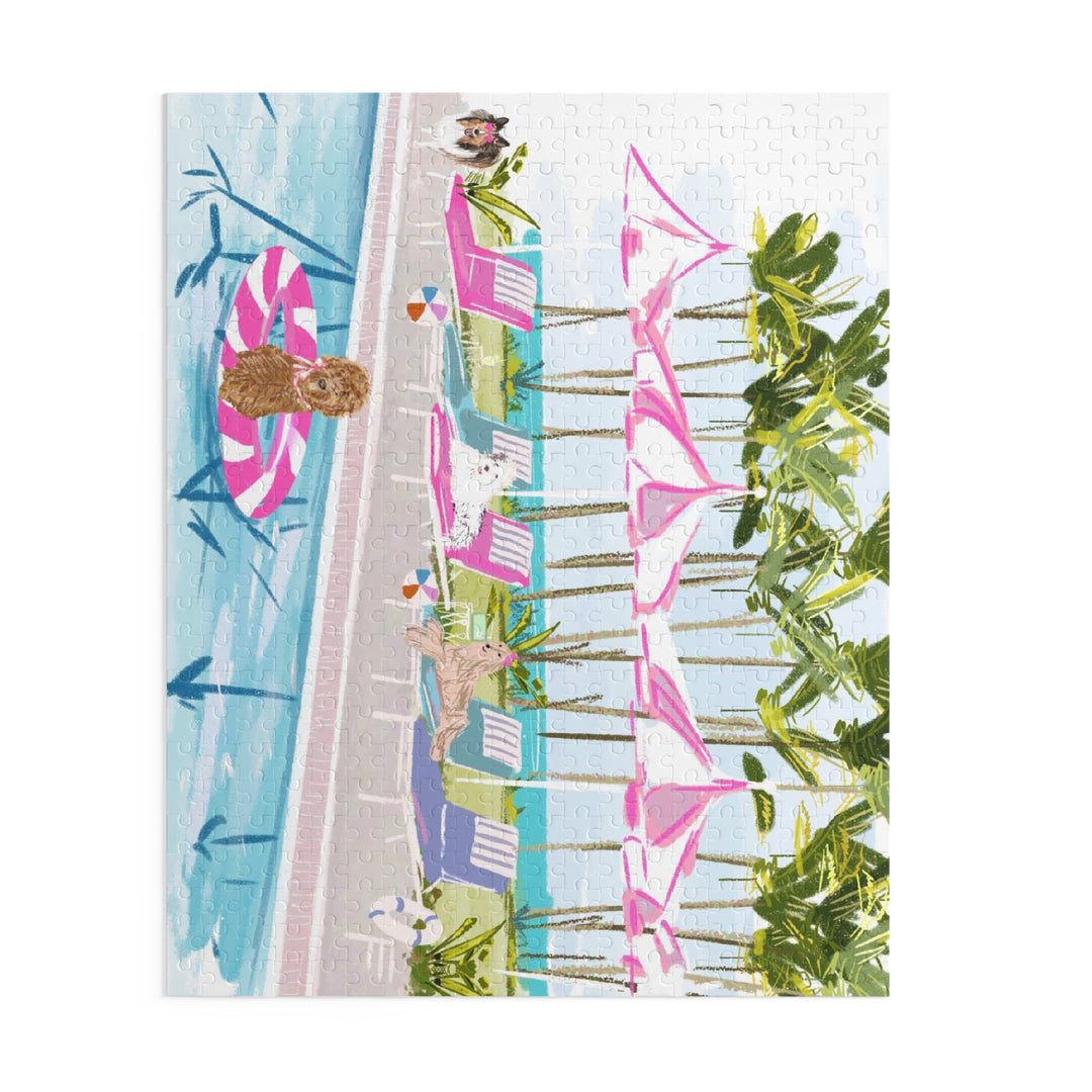 POOL PAWTY - Puzzle (120, 252, 500-Piece)