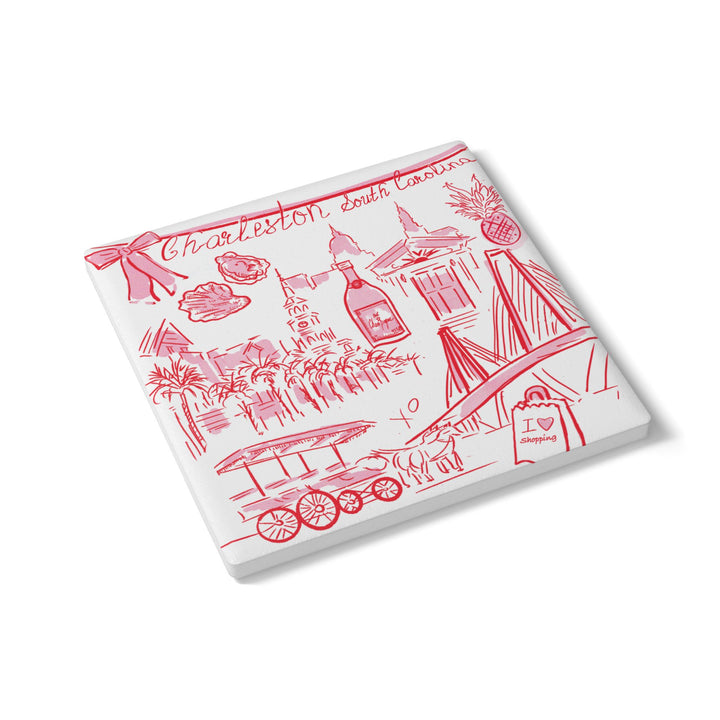 ALL THINGS CHARLESTON - Ceramic Coaster