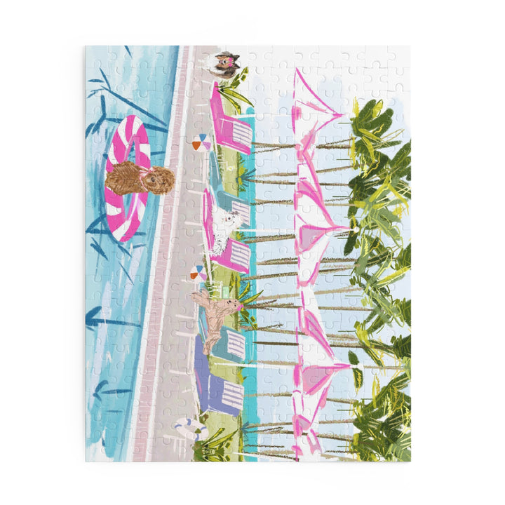 POOL PAWTY - Puzzle (120, 252, 500-Piece)