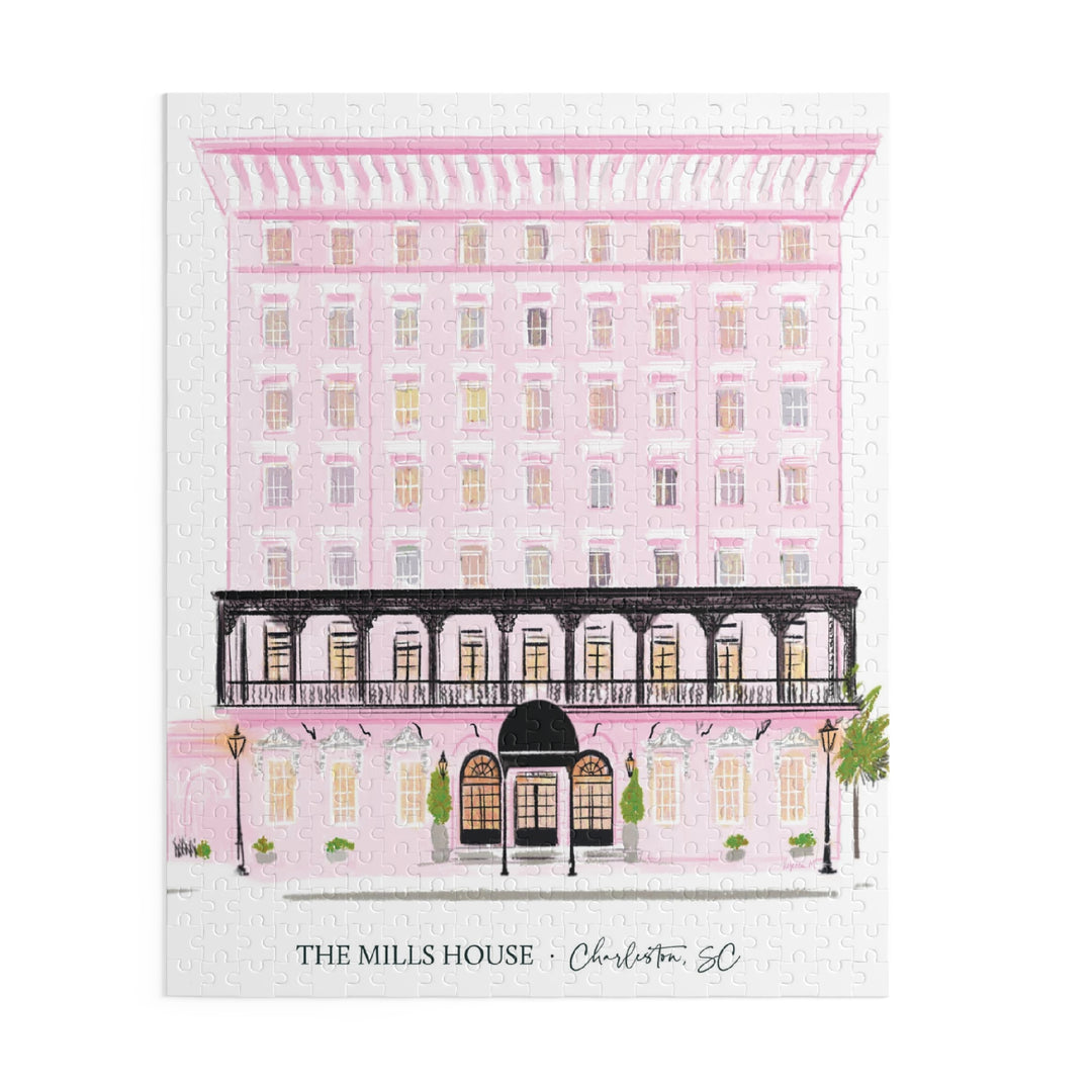 THE MILLS HOUSE HOTEL - Puzzle (120, 252, 500-Piece)