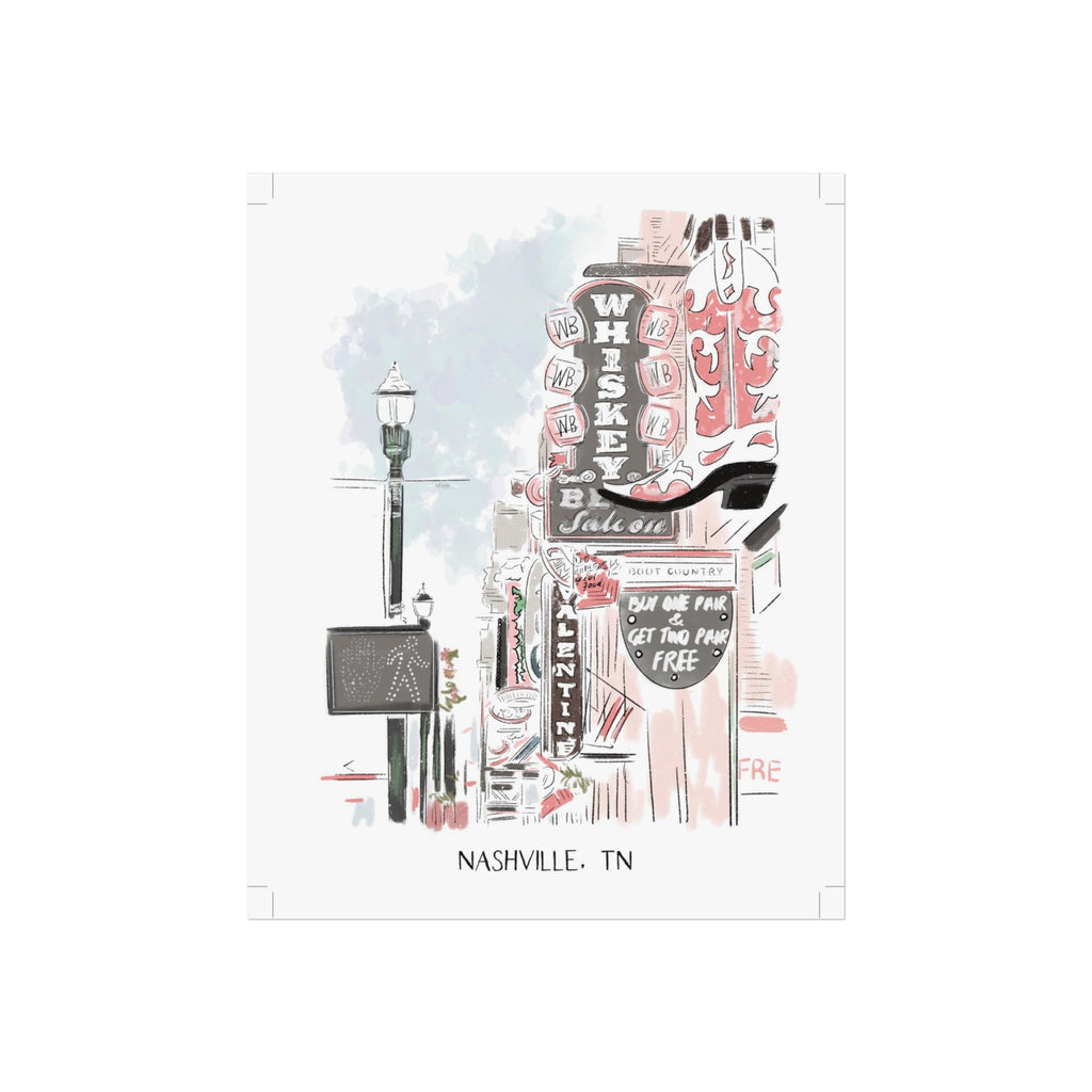 Cabana Life- Art Print by Rebecca Illustrated main image 0