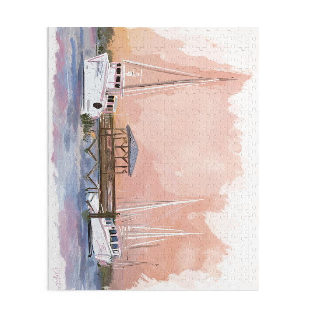 COASTAL SORBET SUNSET - Puzzle (120, 252, 500-Piece)