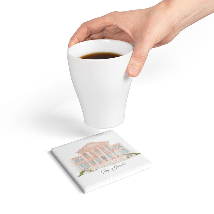 COLLEGE OF CHARLESTON - Ceramic Coaster