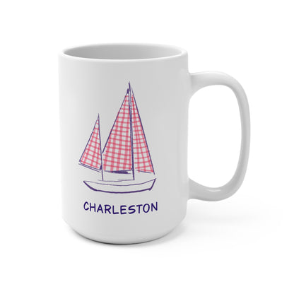 CHARLESTON SAILBOAT-Mug