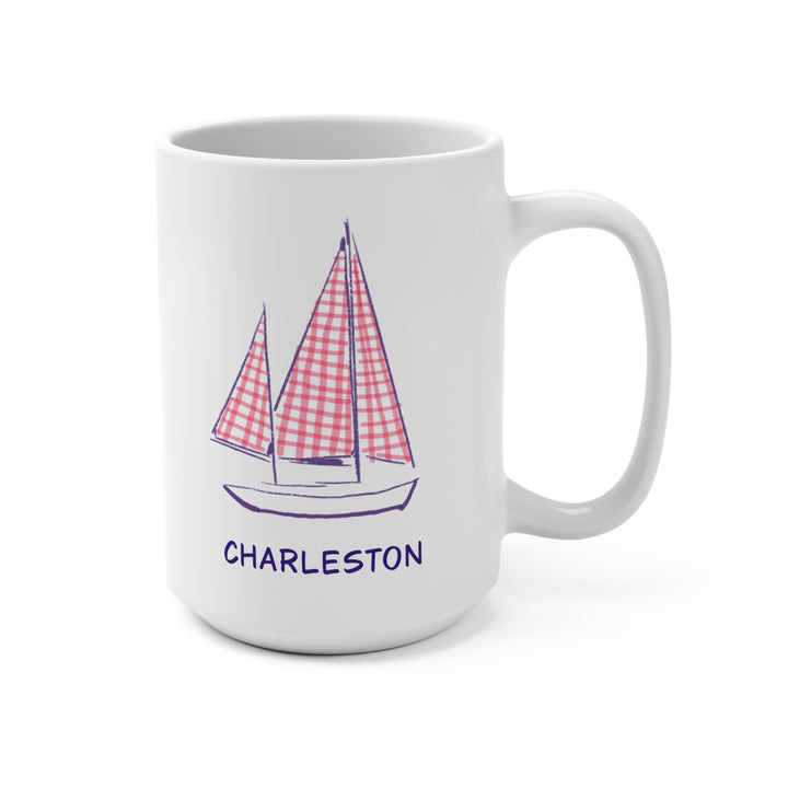 CHARLESTON SAILBOAT-Mug