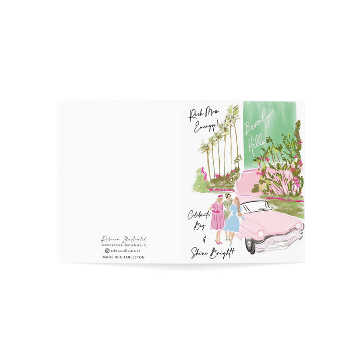 RICH MOM ENERGY CARD - Note Card