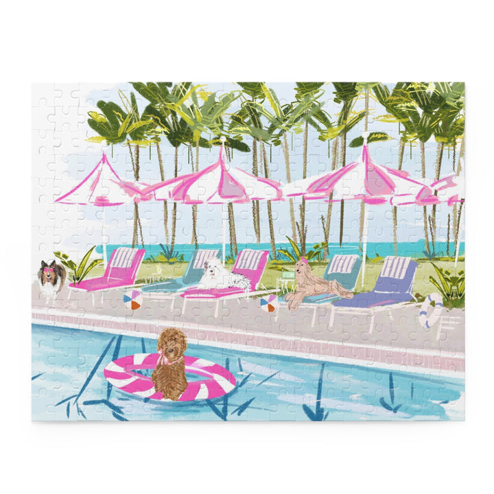 POOL PAWTY - Puzzle (120, 252, 500-Piece)