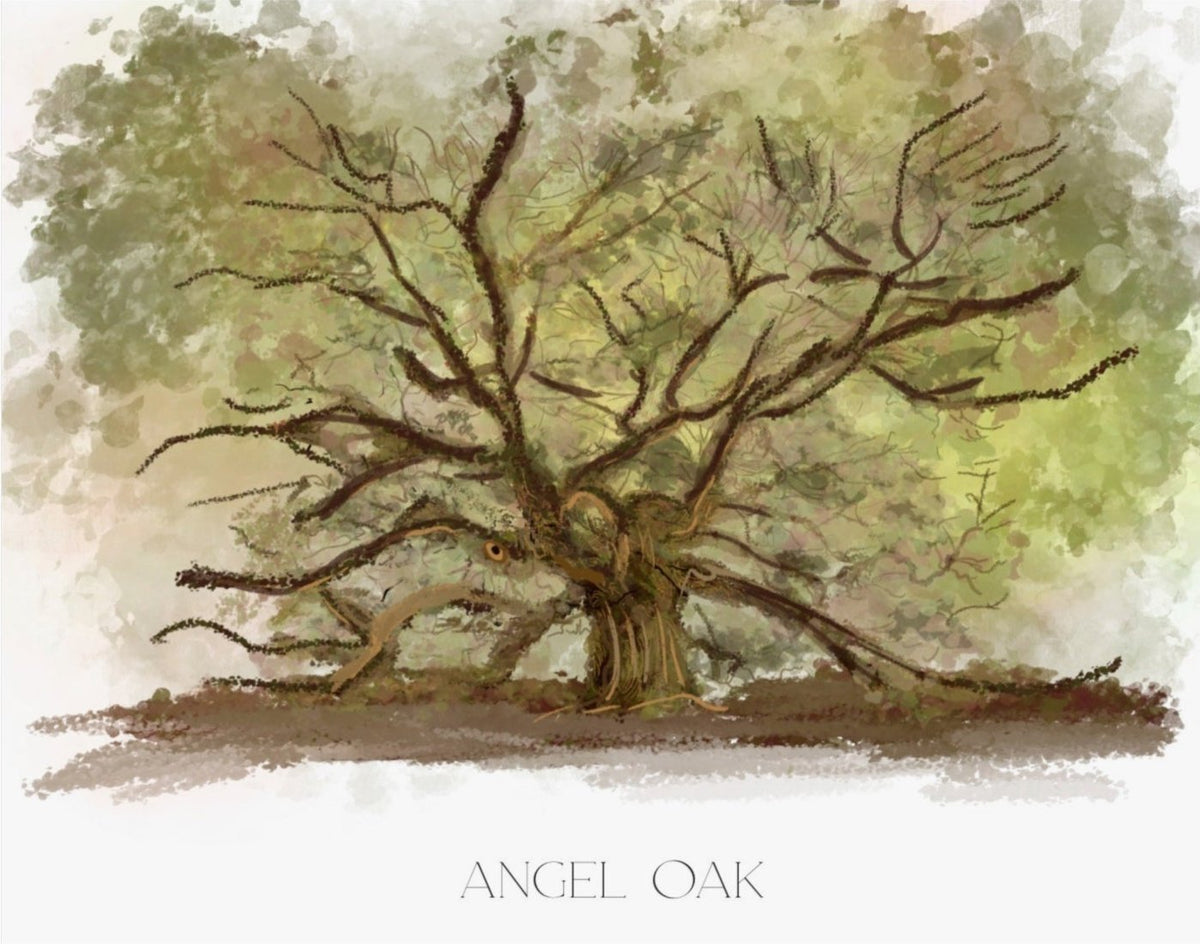 ANGEL OAK - Art Print