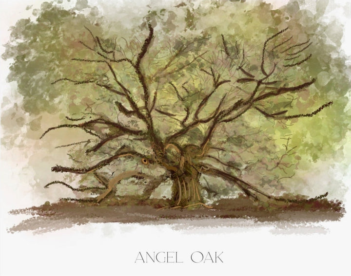 ANGEL OAK - Art Print