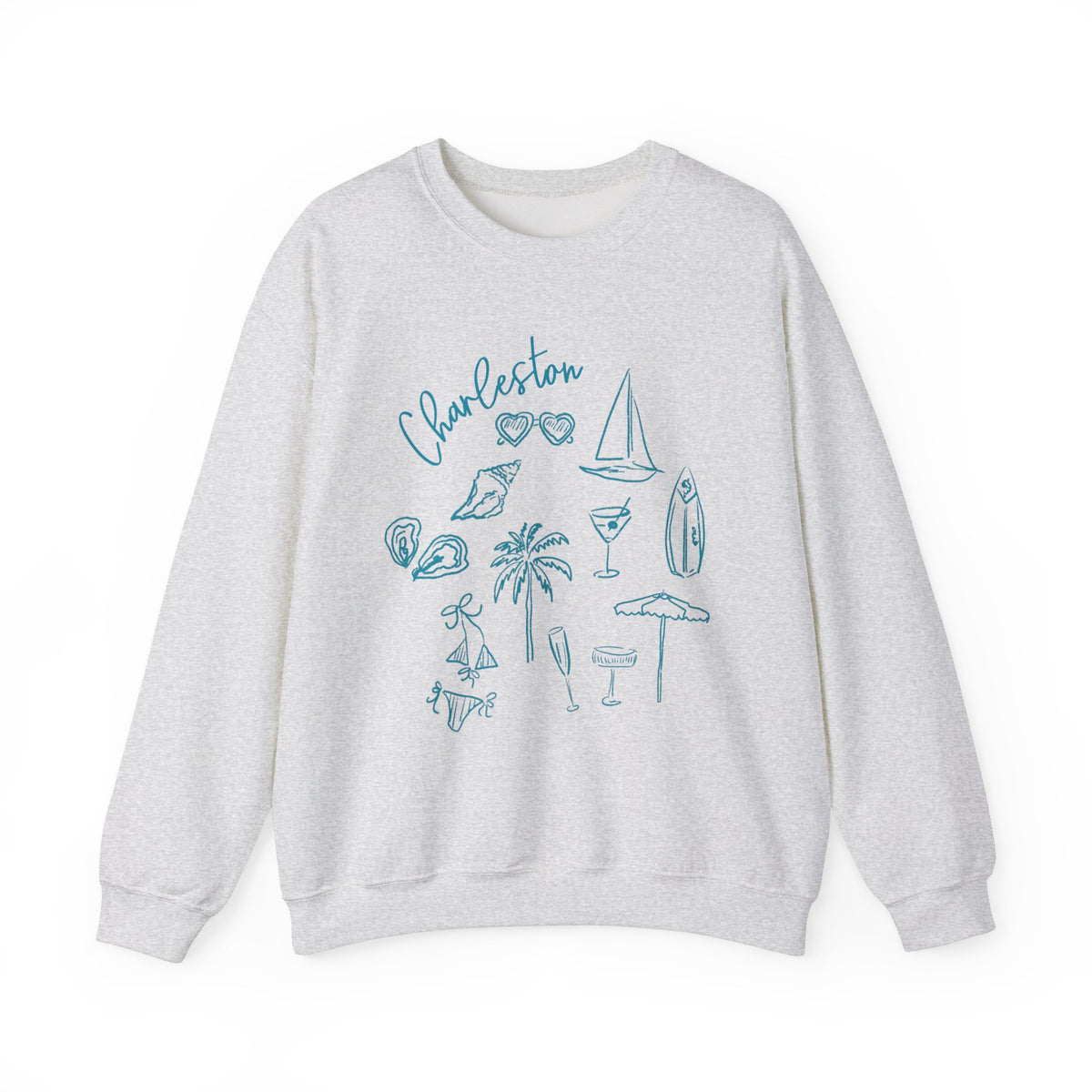CHARLESTON IN BLUE - Crewneck