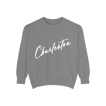 NO PLACE LIKE HOME CHARLESTON-Comfort Colors Crewneck