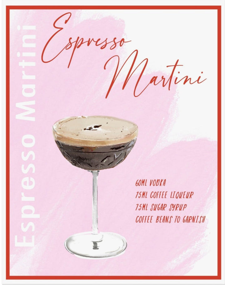 ESPRESSO MARTINI - Art Print