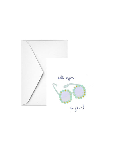 ALL EYES ON YOU - Note Card