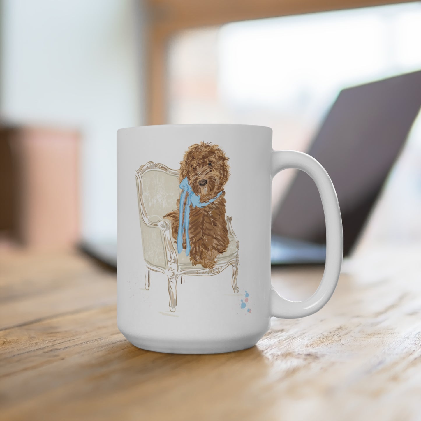 DOODLE BLUE-Mug