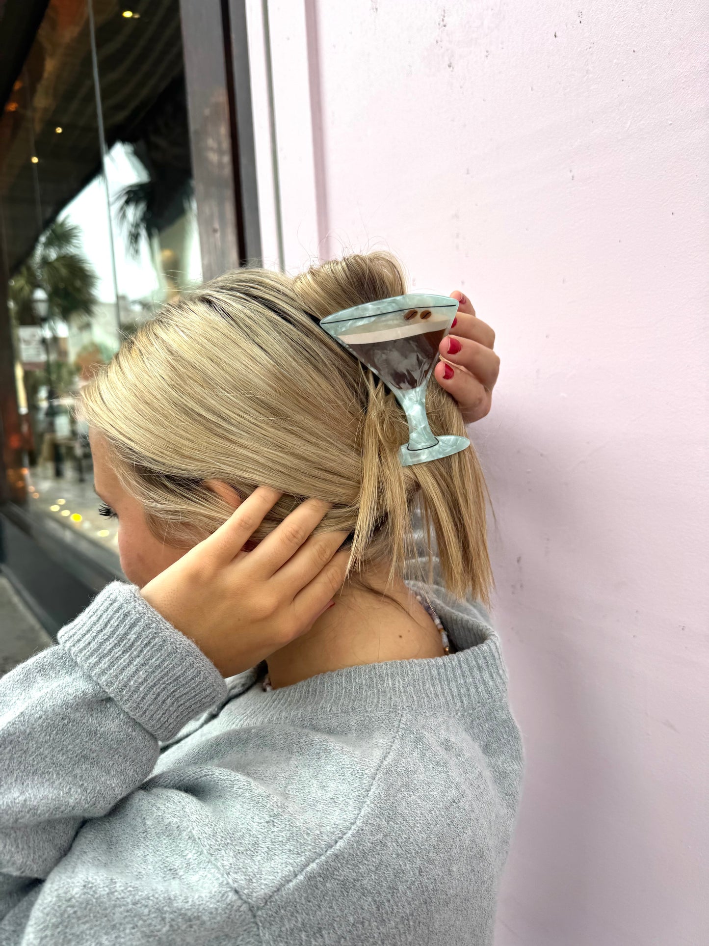 STORE FINDS- ESPRESSO MARTINI HAIR CLIP